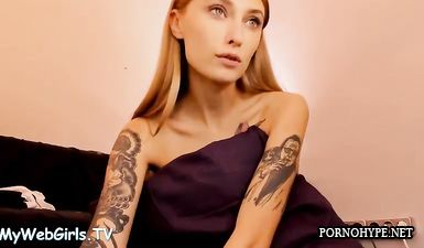 DONTKILLMVIBE запись привата с моделью в татуировках