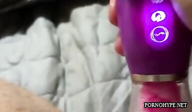 Соси и лижи мой клитор: жаркий экстаз с большим вибратором!