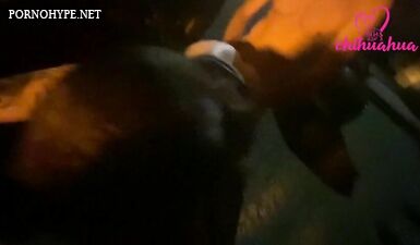 Двойной минет от развратной девки