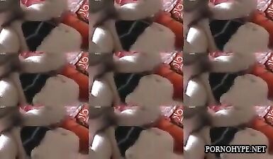 Жесткий секс с огромной задницей: грязь, грязные слова и стоны