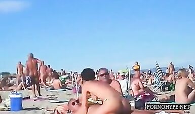 Нудистские пляжи: безудержный секс в публичных местах без стыда!